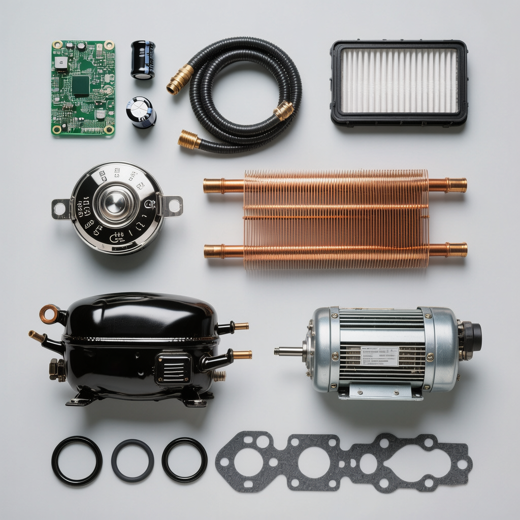Spare parts and accessories